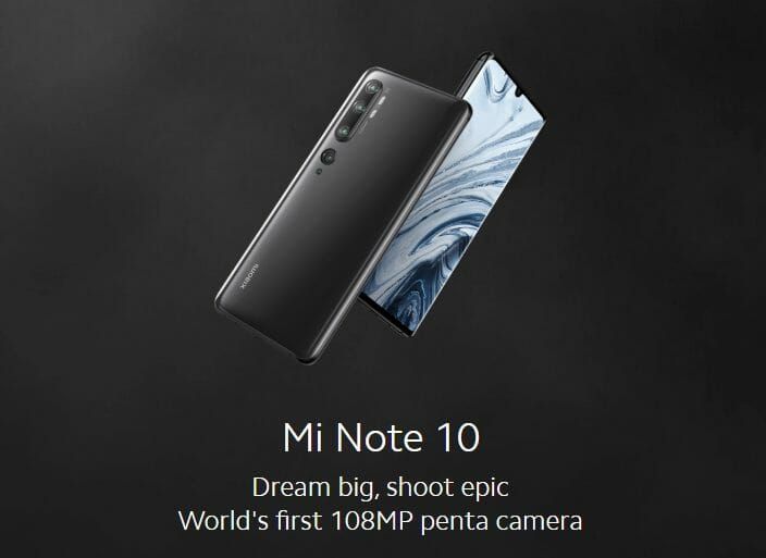 Xiaomi Mi Note 10のスペックまとめ、対応バンド、価格 | telektlist