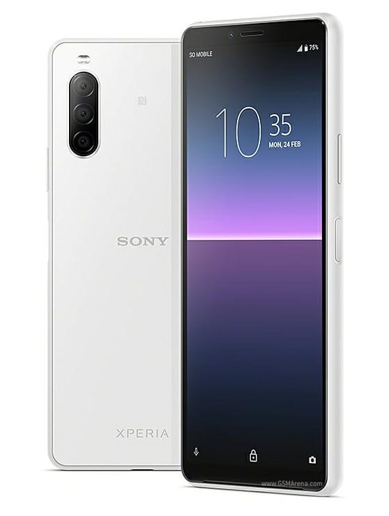 柔らかな質感の Xperia 10 IV ホワイト 128 GB Y mobile