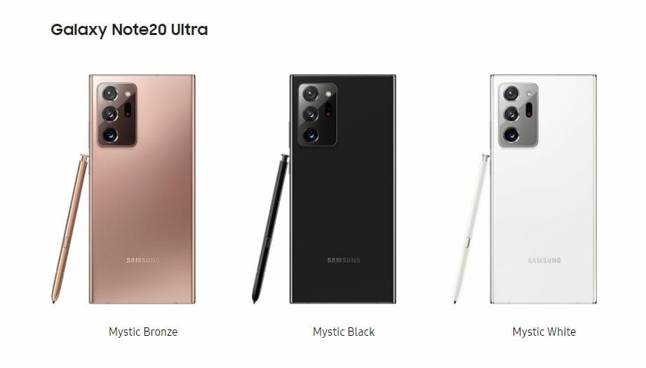 Samsung Galaxy Note20 Ultraのスペックまとめ、対応バンド、価格 | telektlist