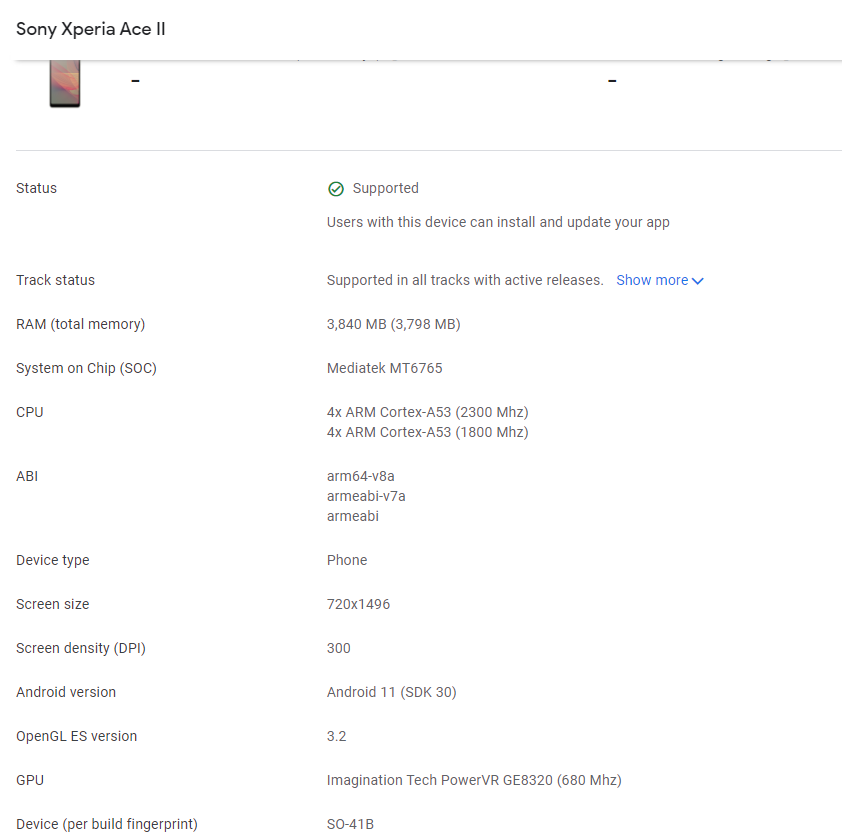Xperia Ace 2はhelio P35 Hd ディスプレイ搭載のローエンドスマホに 5月19日発表か Telektlist