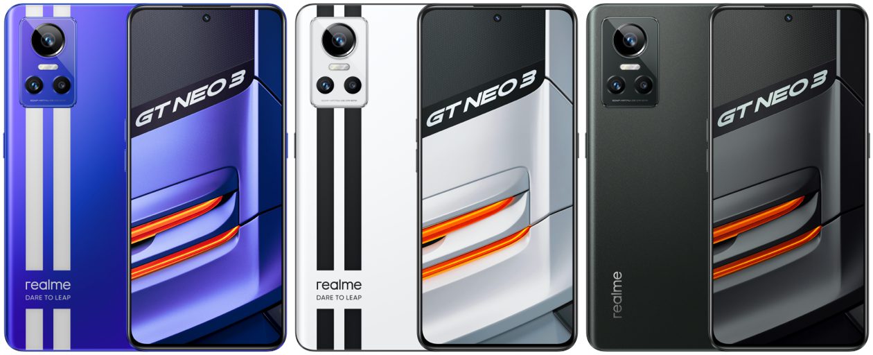 realme GT Neo3が正式発表【Dimensity 8100搭載・80/150W充電対応で約 